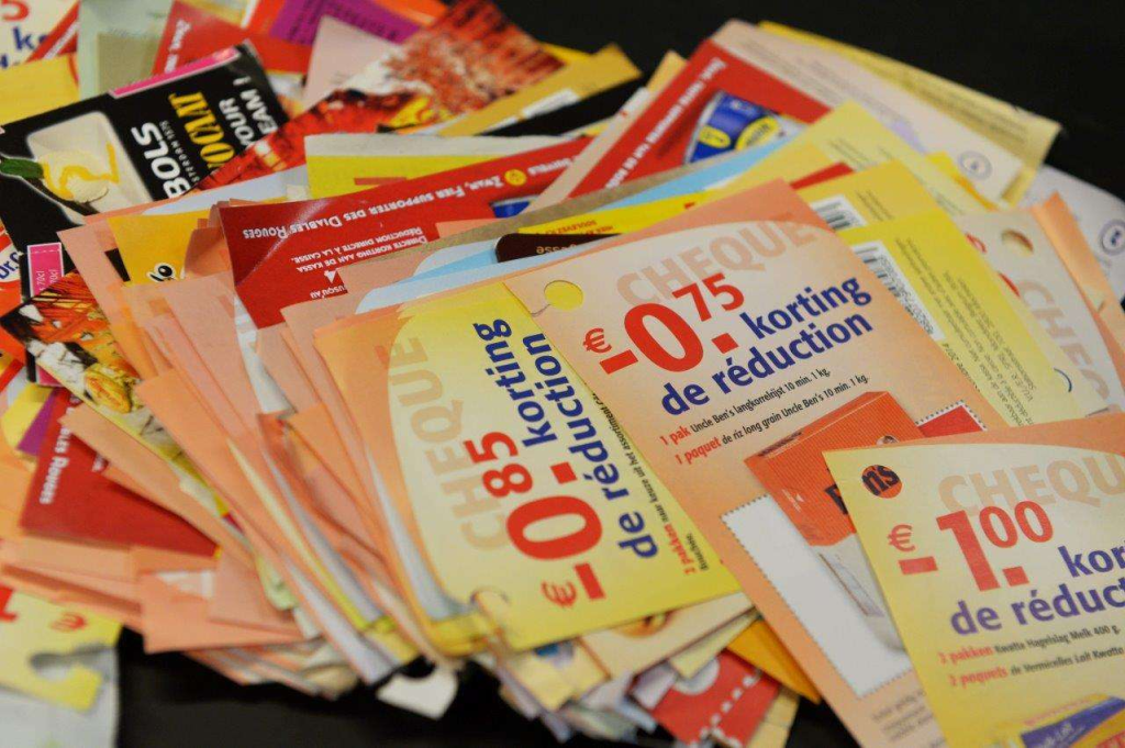 Haal voordeel uit kortingsbonnen